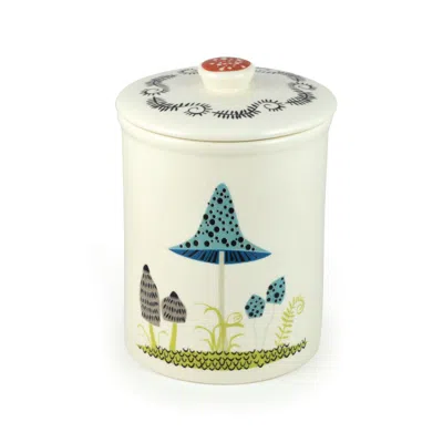 Hannah Turner Toadstool Storage Jar In Multi