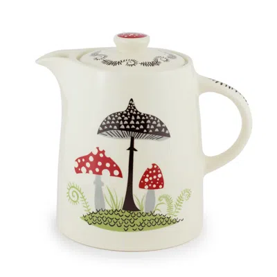 Hannah Turner Toadstool Teapot In Multi