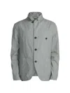 Hannes Roether Button-up Blazer In Blue