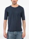Hannes Roether Crew-neck T-shirt In Blue