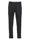 Hannes Roether Drawstring Tailored Trousers In Black