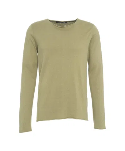 Hannes Roether Knit Sweater With Stylish Top Stitching