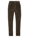 Hannes Roether Man Pants Military Green Size L Cotton In Green
