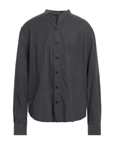 Hannes Roether Man Shirt Lead Size Xxl Cotton