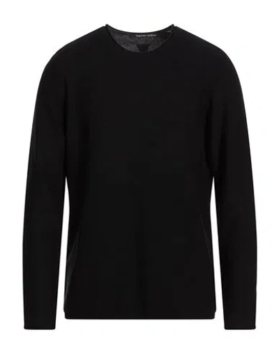 Hannes Roether Man Sweater Black Size Xl Virgin Wool
