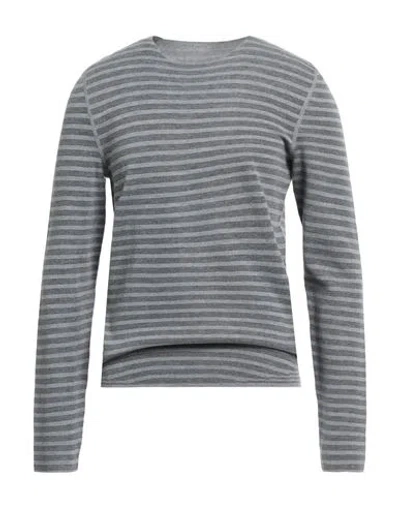Hannes Roether Man Sweater Grey Size Xxl Virgin Wool
