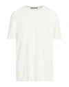 Hannes Roether Man T-shirt White Size Xl Cotton In White