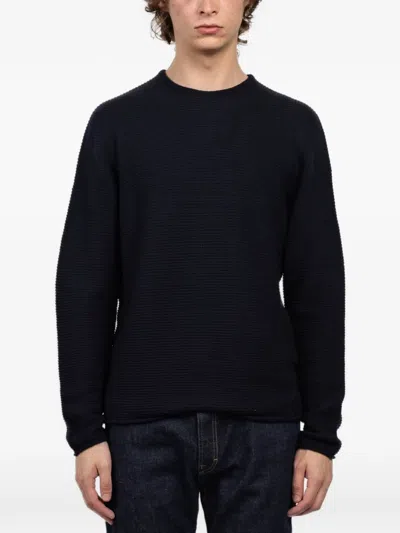 Hannes Roether Ribbed Sweater In Black