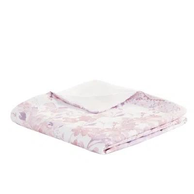 Hanni 2pcs Twin/twin Xl Microfiber Floral Paisley Duvet Cover , Includes 2 Shams, Machine Washable, Soft P In Pink