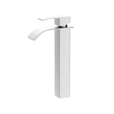 Hanni 6" Single Handle Bathroom Sink Faucet Matt Black - Stainless Steel 304 Construction Sleek Modern Des In Brushed Nickel