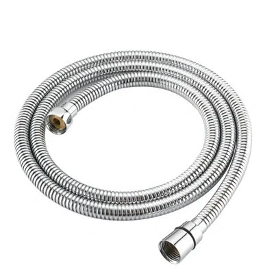 Hanni 7-setting Dual Head Shower - Stainless Steel Slide Bar, 5" Abs Head, 1.8 Gpm, Wall Mounted, Drill- 2 In Silver