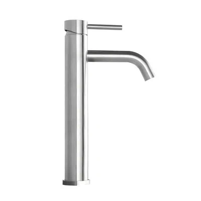 Hanni Bathroom Sink Faucet - Stainless Steel, Matte Black, 1 Hole, Flow Rate 1.5 Hole Long-lasting Finish In Brushed Nickel