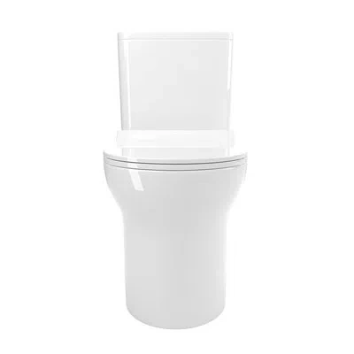 Hanni Ceramic 1.1/1.6 Toilet, Elongated, Comfortable Height, & Approved One , Fashion In Silver