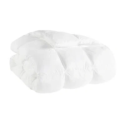 Hanni Full/queen Down Alternative Comforter, 100% Microfiber Shell, Overfilled, 3d Puff Stitching For Airy In White