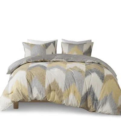 Hanni King/ King Yellow Comforter - Printed Cotton, Fill, , Captivating Bedding Cotton Print, Filling, Red