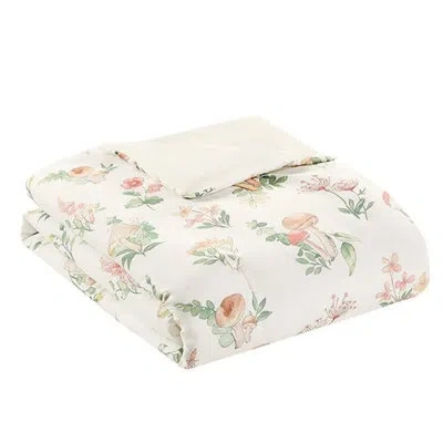 Hanni Mushroom And Flower Bedding Full/queen, Microfiber, Colorful Print Comforter Filling In Multicolor