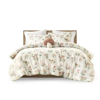 Hanni Mushroom Garden Comforter For Twin/twin Xl, Proof Bedding In Green