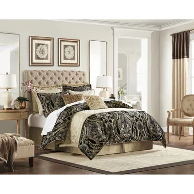 Hanni Navy 4 Pcs Queen Comforter - 2022 Upgraded Durability Process, . Hidden Zipper On Shams, 92"w X 96"l In Multicolor