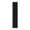 Hanni Space Rectangular 8-shelf Bookcase With Cappuccino Finish, Scratch- Veneer, For Displaying Video Gam In Cappuccino