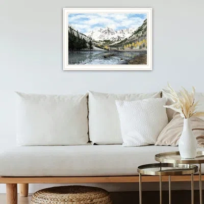 Hanni Tired Of Boring Home Decor Choose Maroon Bells Wall Art Discover Stylish For Any Room In Neutral