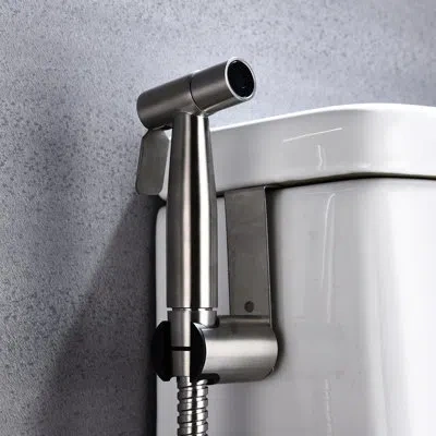 Hanni Toilet Handheld Bidet - Hygienic Butt Cleansing Quality Customize Spray Rapid Rust And Corrosion Tra In Silver
