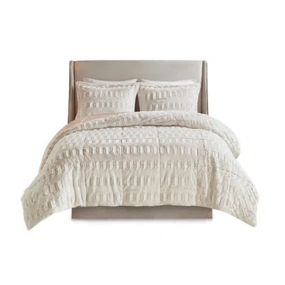 Hanni White Twin/twin Xl Comforter - Stylish Long Fur With Faux Mink Reverse And Filling Luxury Inner