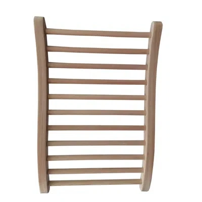 Hanni Yellow Solid Wood For & , Hemlock Round Stick, 20*2.7*13.3inc, Keeps Correct Sitting And Posture Hea