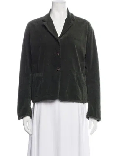 Pre-owned Hannoh Wessel Blazer In Green