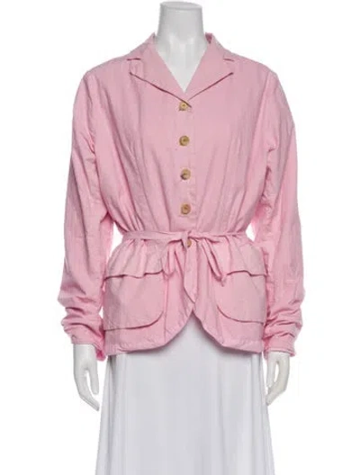Pre-owned Hannoh Wessel Blazer In Pink