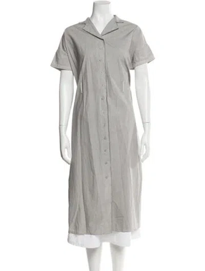 Pre-owned Hannoh Wessel Coat In Gray
