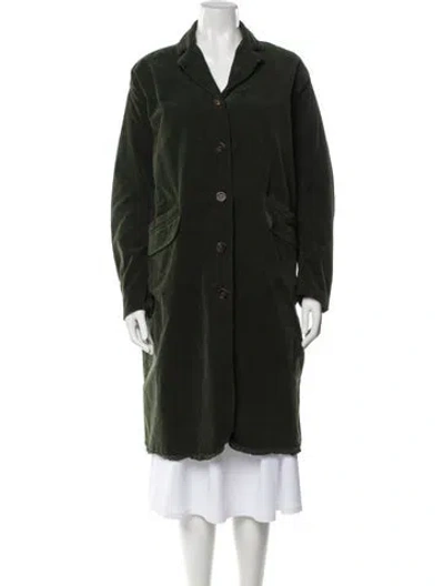Pre-owned Hannoh Wessel Coat In Green