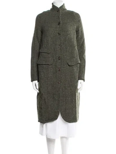 Pre-owned Hannoh Wessel Coat W/ Tags In Green