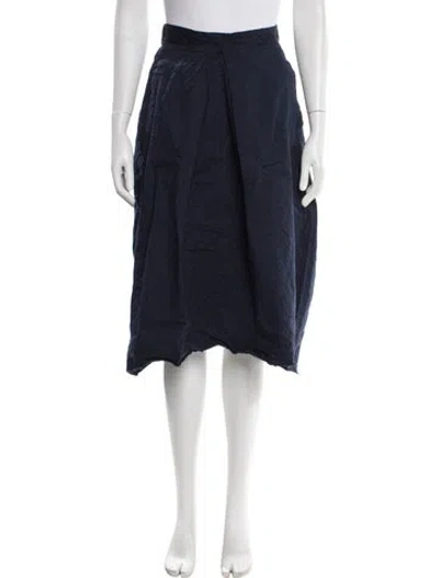 Pre-owned Hannoh Wessel Knee-length Skirt W/ Tags In Blue