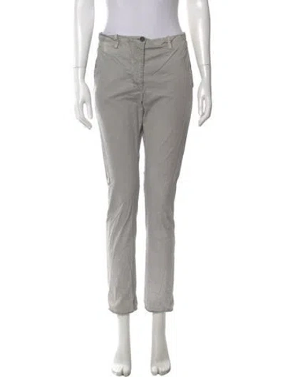 Pre-owned Hannoh Wessel Straight Leg Pants In Blue