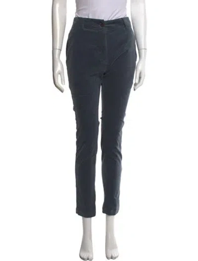 Pre-owned Hannoh Wessel Straight Leg Pants In Grey