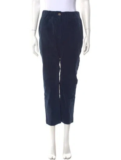 Pre-owned Hannoh Wessel Straight Leg Pants W/ Tags In Blue