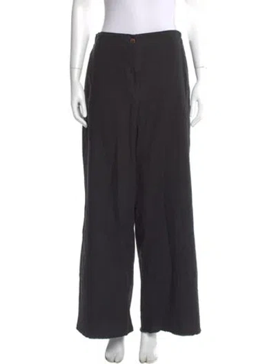 Pre-owned Hannoh Wessel Wide Leg Pants In Blue