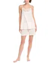 Hanro 2pc Liz Pajama Set In Neutral