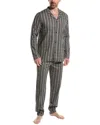 Hanro Long Sleeve Pajama Set In Beige