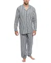 Hanro 2pc Recycled Flannel Pajama Set In Multi