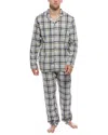 Hanro 2pc Recycled Flannel Pajama Set In Pattern