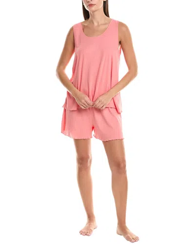 HANRO HANRO 2PC SERENA LINEN-BLEND PAJAMA SET