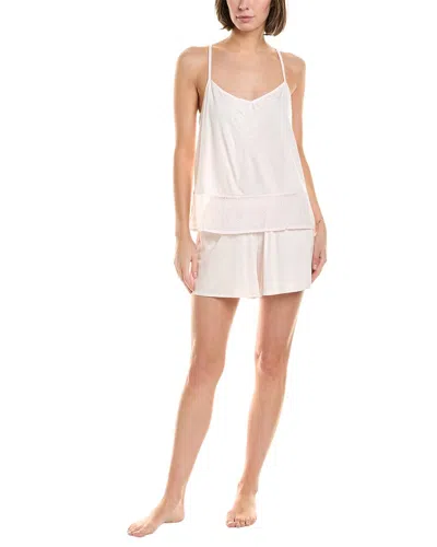 Hanro 2pc Silk-blend Pajama Set In Pink