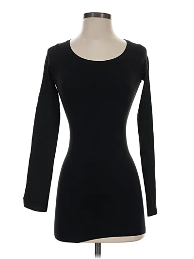 Pre-owned Hanro 3/4 Sleeve T-shirt In Black