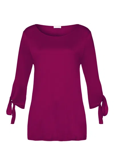 Hanro Aba Flowy Knit Top In Multi