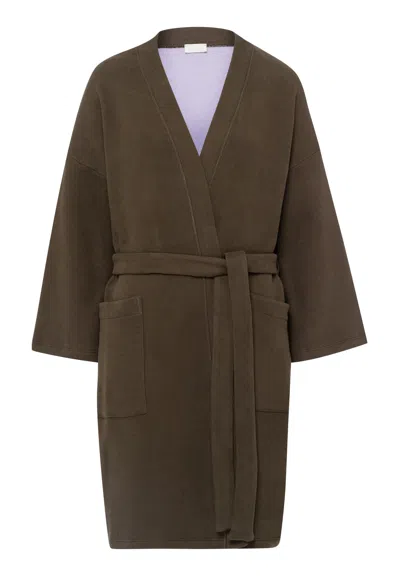 Hanro Accessoires Robe In Green
