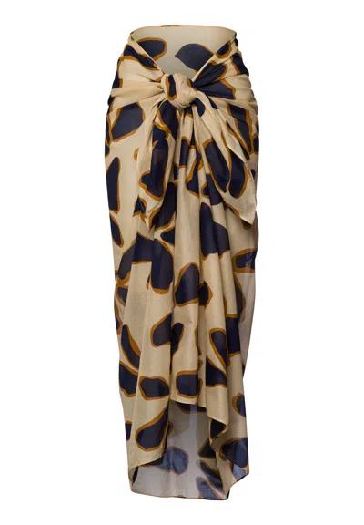 Hanro Accessories Cotton Pareo In Multi