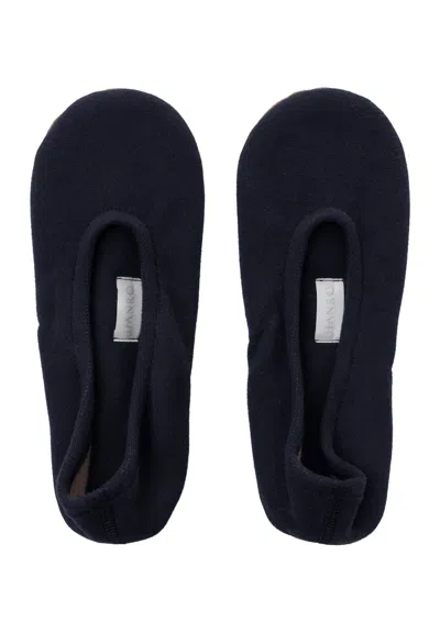 Hanro Accessories Slipper In Blue