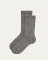 Hanro Accessories Socks In Magma Grey