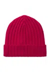Hanro Accessories Wool Beanie In Red